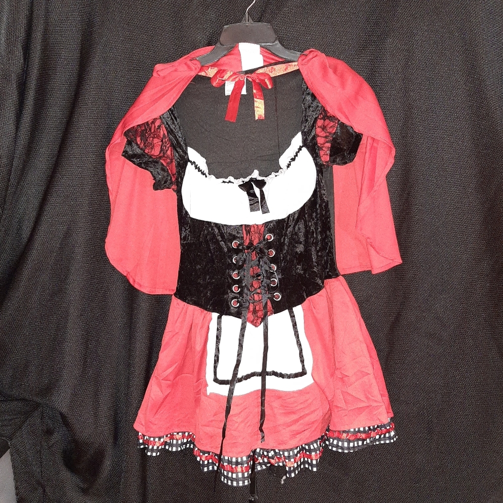 Wonderland Costumes womens little red riding hood costume